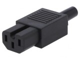 Conector Alimentare AC Mufă Mamă IEC 60320 C15 10A 250V