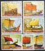R.Guinea Ecuatoriala. -CORABII ANTICE-SERIE 7 V.-MNH.**GEQ 018, Asia, Transporturi
