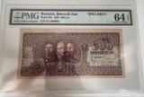 500 lei 1949 Specimen UNC PMG64 bancnota gradata