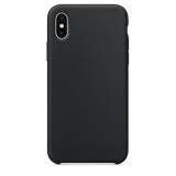 Husa Silicon Antisoc Neagra pentru Apple iPhone XS Max, Rezistenta la Socuri, Praf si Zgarieturi