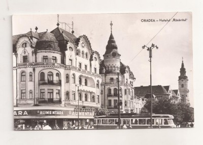 RF35 -Carte Postala- Oradea, Hotelul Rasaritul, circulata 1962 foto