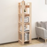 vidaXL Bibliotecă/Separator cameră, 41x35x160 cm, lemn masiv pin