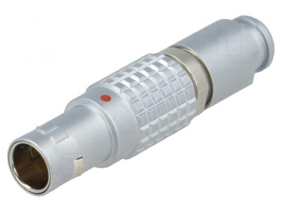 Conector Circular 0B Mufă Tată 6 PIN Lipire pe Cablu 2.5A foto