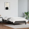 VidaXL Cadru de pat, gri, 80x200 cm, piele ecologică 346872