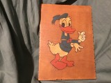 Pirogravura pentru perete in stil retro perioada comunista realizata manual personaj desene animate Donald Duck !