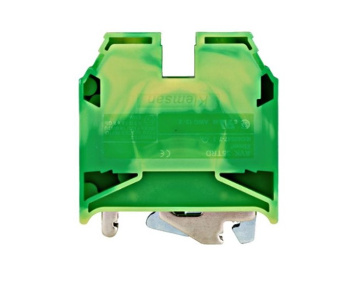 Clema sir conex. cu surub tip AVK 16-35mmp galben verde IK622035-A