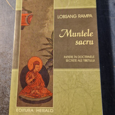 Muntele sacru initiere in doctrinele secrete ale tibetului Lobsang Rampa