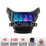 Navigatie Hyundai Elantra 2011-2013 Kit-092 Edotec 4+64 10.5 inch Incell 1K android Wifi 5Ghz gps internet Q