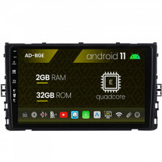 Navigatie Volkswagen T-Roc (2017+), Android 11, E-Quadcore 2GB RAM + 32GB ROM, 9 Inch - AD-BGE9002+AD-BGRKIT035V2