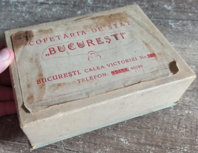 Cutie de bomboane Cofetaria de Stat Bucuresti foto