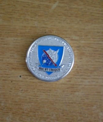 QW1 59 - Medalie - tematica militara - informatii militare - Romania foto
