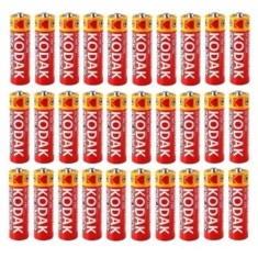 Set 30 baterii Kodak AAA, Super Heavy, 1.5v - Rosu