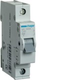 Siguranta automata 40A 1P Curba C 6ka Hager MC140A