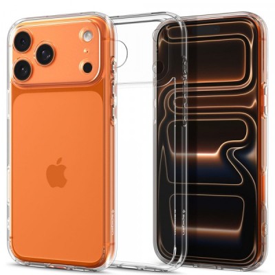 Husa pentru Apple iPhone 17 Pro Max, Spigen, Ultra Hybrid, Transparenta foto