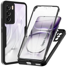 Husa 360??A? Oppo Reno12 Pro Techsuit ColorVerse, negru foto