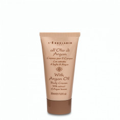 L'Erbolario Mini Crema de corp cu ulei de argan, 30ml