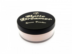 Pudra Pulbere Matifianta si Fixatoare W7 Matte Dreamer Loose Powder - Classy Cameo, 20g foto