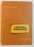 CRESTEREA ANIMALELOR de ST. POPESCU VIFOR , 1961 *PREZINTA INSEMNARI