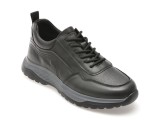 Pantofi GRYXX negri, F102, din piele naturala