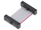Cablu panglică SAMTEC IDC 10 pini 25,4mm FFSD-10-D-01.00-01-N