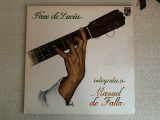 Paco De Luc&iacute;a &ndash; Interpreta A Manuel De Falla - LP Vinil 1978 Brazil, Latino, Philips