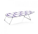 Masa de calcat Perilla Mini, 30x74cm, Metal Multicolor, Bumbac 40%, Poliester 60%