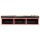 VidaXL Cabinet TV Montat pe Perete Multicolor 100x30x22cm Lemn Tehnologizat