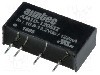 Convertor de tensiune, DC-DC, intrare 10,8...13,2V DC, iesire 5V DC, putere 1W, AIMTEC - AM1D-1205SZ