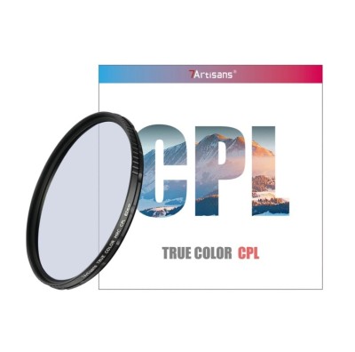 ​Filtru TCCPL Polarizare Circulara 7Artisans True Color CPL Filter foto