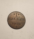 1 Heller 1821 Piesa de Colectie, Europa