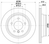 Disc frana BMW Seria 5 Touring (E39) (1997 - 2004) KRIEGER 0950004261
