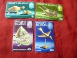 Serie Pitcairn 1980 - Arta locala manuala , 4 valori