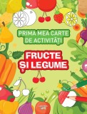 Prima mea carte de activitati. Fructe si legume, Litera