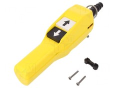 Casetă de comandă cu 2 butoane pătrate IP65 Harmony XAC