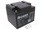 Acumulator BPOWER 12V 50Ah AGM Plumb-Acid Fără &Icirc;ntreținere