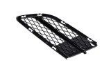 Grila bara protectie, spoiler Bmw Seria 3 (E90/E91), 08.2008-06.2012, montare fata, stanga, inchis; negru, RapidAuto