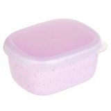 Caserola mini din plastic roz pentru stocarea alimentelor proaspete, CMCLASS