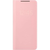 Husa de protectie Samsung pentru Galaxy S21 Plus, LED View Cover, Pink