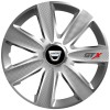 Set 4 Capace Roti GTX Gri R15, Pentru Dacia, Autohelix MSA