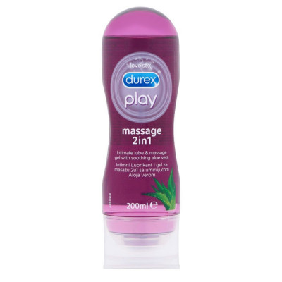 Lubrifiant Durex Play Massage 2 in 1 200 ml foto