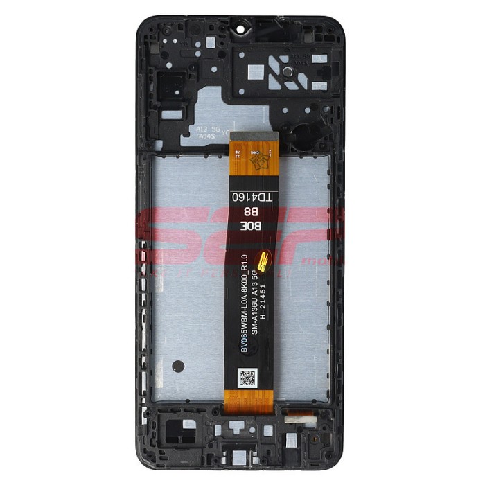 LCD+Touchscreen cu Rama Samsung Galaxy A13 5G / A136 BLACK COMPATIBIL