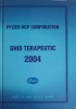 Ghid Terapeutic 2004, Pfizer HCP Corporation, Editie Cartonata, Medicina, 478 Pagini