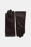 Gianni Chiarini mănuși de piele culoarea negru, GN 11127 NA