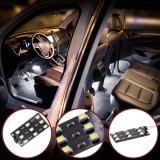 Set de 2 placi cu module LED interior pentru VW Golf 5, 6, 7, Plus, Sportsvan, Phaeton, Polo, Sharan, T-Cross, T-Roc, Scirocco, Passat B5, B6, B7, B8,