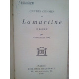 Francisque Vial - Oeuvres choisies de Lamartine (1930)