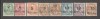 Franta.1921 Posta in Port Said-supr. 8 buc. XF.728, Nestampilat