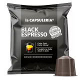 Cafea Black Espresso, 100 capsule compatibile Nespresso, La Capsuleria