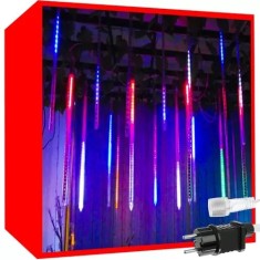 Ghirlanda luminoasa cu 288 LED-uri, interior exterior, multicolor