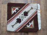 Fata de perna cu fata din cusatura chilim, vechi, vintage (anii 70)
