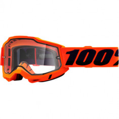 Ochelari cross/atv 100% Accuri 2 Enduro, lentila clara, culoare rama portocaliu Cod Produs: MX_NEW 26012848PE foto